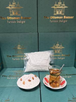 Apple Fruit Tea Powder with Real Apple Bites – Refreshing Turkish Drink Mix - 2
