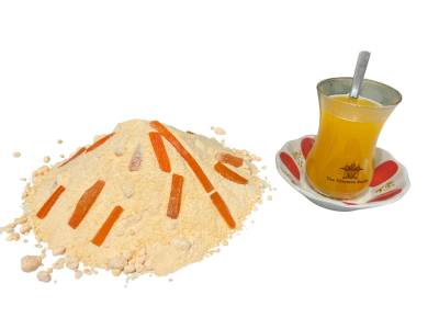 Instant Mango Fruit Tea Powder with Real Dried Mango Pieces – Refreshing Tropical Flavor – Turkish Made - 2